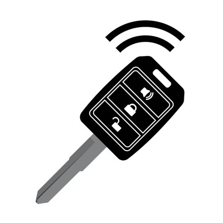 remote control car alarm icon vector illustration designのイラスト素材