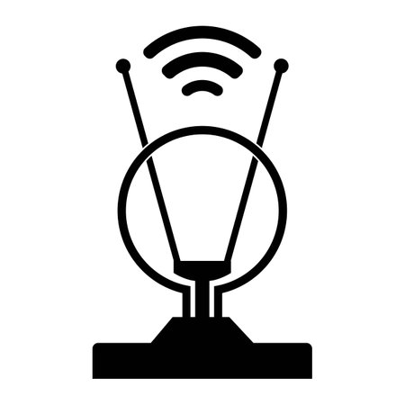 antenna icon vector illustration designのイラスト素材