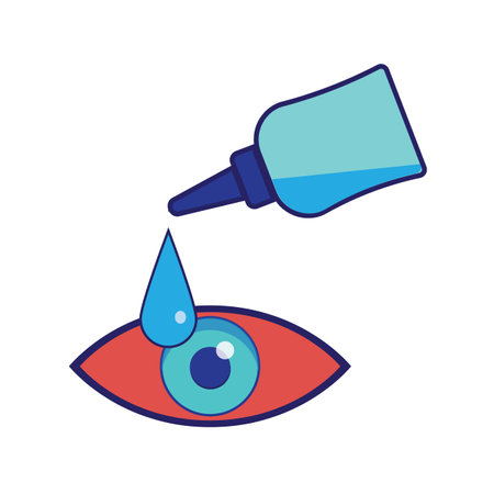 eye drops icon vector illustration design templateのイラスト素材