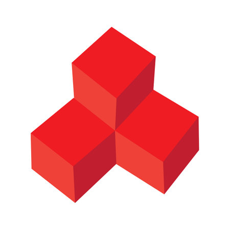 cube icon vector illustration design templateのイラスト素材