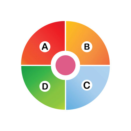 infographic diagram icon vector illustration design templateのイラスト素材