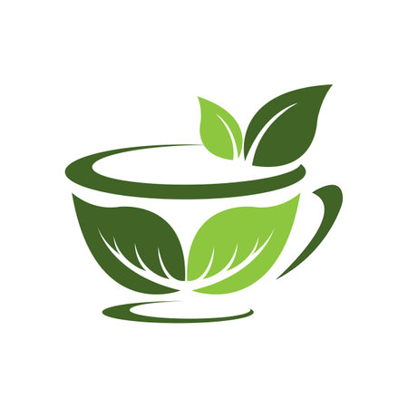 cup of tea icon vector illustration design templateのイラスト素材