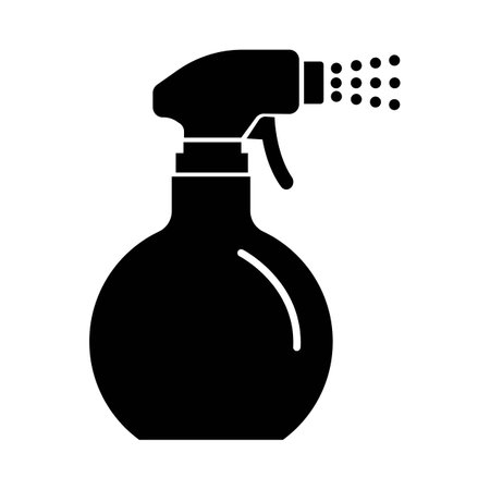 spray bottle icon illustration design templateのイラスト素材