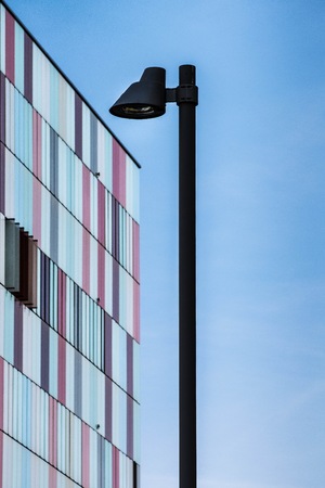 Milan - The area of Piazzale Maciachini includes a recent episode of the transformation of the historic industrial city: where Carlo Erba had its headquarters, the offices and laboratories, today we find a new central business district of offices with greのeditorial素材