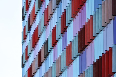 Milan - The area of Piazzale Maciachini includes a recent episode of the transformation of the historic industrial city: where Carlo Erba had its headquarters, the offices and laboratories, today we find a new central business district of offices with greのeditorial素材