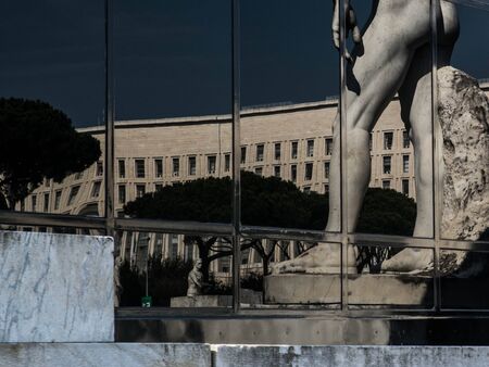 Rome, Italy - March 14, 2015: the Stadio dei Marmi in Rome.のeditorial素材