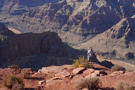 Images of the grand canyon of the colorado in the state of arizonaの写真素材