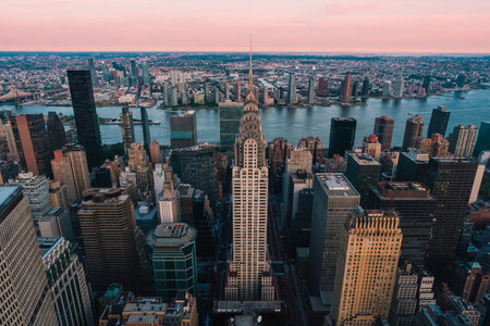 love views Manhattan New York usaのeditorial素材