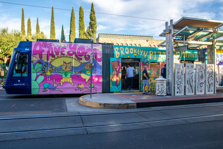The very beautiful town of Tucson, Arizonaのeditorial素材