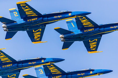 Blue Angeles - Fleet Week San Francisco - Toby Harrimanのeditorial素材