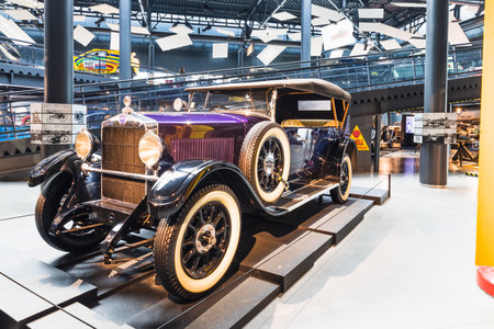 Selve 12-50 - Classic retro car. Riga motor museumのeditorial素材