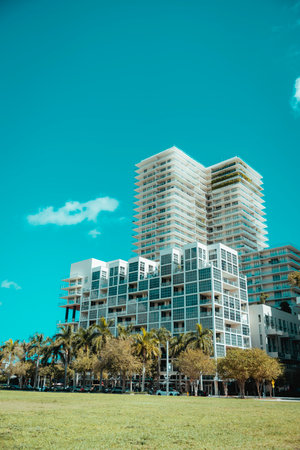 building in the city midtown new miamiのeditorial素材