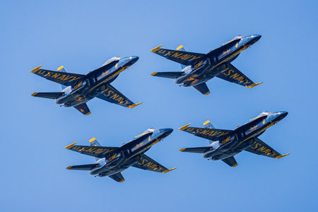 Fleet Week San Francisco Blue Angels - Toby Harrimanのeditorial素材