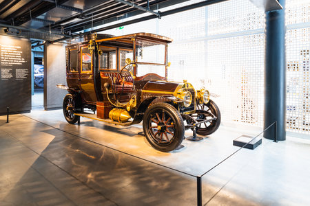 FN 2400 - Classic retro car. Riga motor museumのeditorial素材