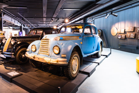 BMW 326 - Classic retro car. Riga motor museumのeditorial素材