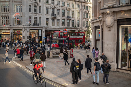 Bakerloo Underground Station on Baker Streetのeditorial素材