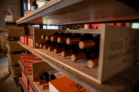 Bodega Marques de Murrieta in the city of LogroÃ±oのeditorial素材