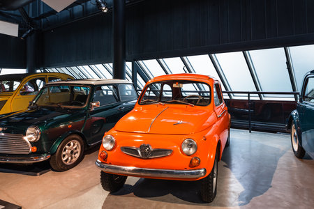 Steyr Puch - Classic retro car. Riga motor museumのeditorial素材