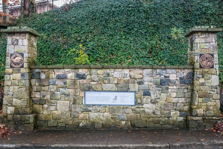 Commemorates the relocation of the school grounds in Greenville,のeditorial素材