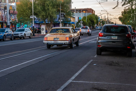 The very beautiful town of Tucson, Arizonaのeditorial素材