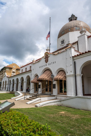 A bath themed souvenirs and gift shops in Hot Springs, Arkansasのeditorial素材