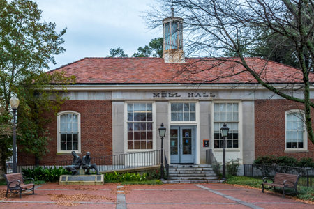 A National Register of Historic Places in Clemson, South Carolinのeditorial素材