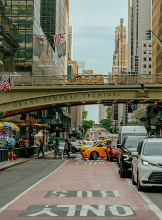 street gran central terminal New York Cityのeditorial素材