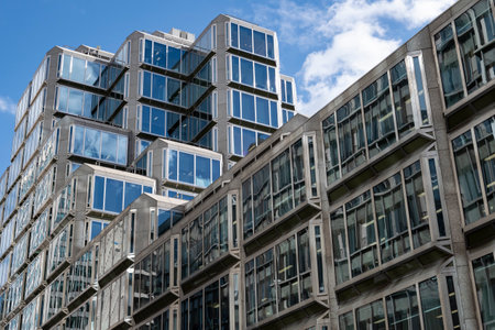 The John Lewis Partnership Building in Victoria Streetのeditorial素材