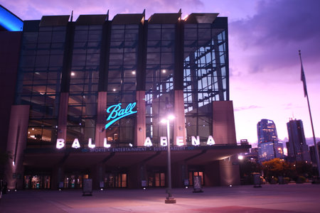 Ball Arena, Denver, Colorado USAのeditorial素材