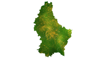 Luxembourg map detailed visualization for country place,travel,texture and backgroundの写真素材