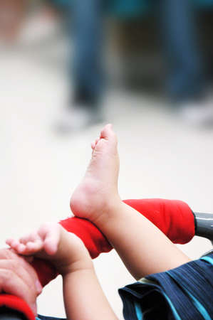 The small baby foot