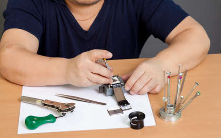 watchmakerの写真素材