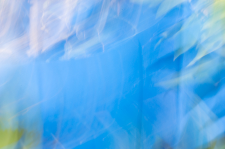 Blurred abstract background. Ethereal ice. Blues and soft pastel colours.の写真素材