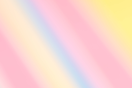 Very softly blurred abstract background of pastel candy coloured diagonal stripes, for Easter, Mothers Day, baby showers and other spring and summer holidays and events. の写真素材