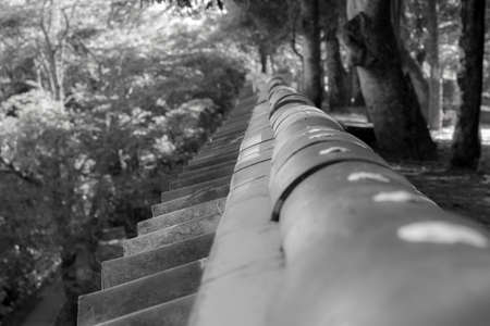 castle wallの写真素材