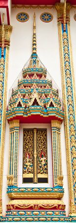 The Window of templeの写真素材