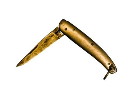 The vintage of penknifeの写真素材