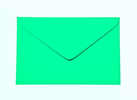 The Green envelopeの写真素材