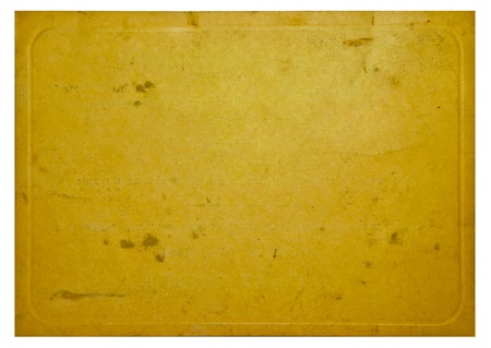 The Vintage paper isolated on white backgroundの写真素材