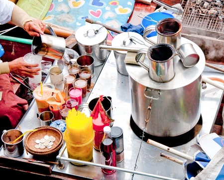 The Coffee thai boat の写真素材