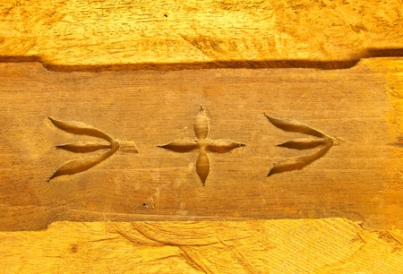The Carving wood of pattern thai style