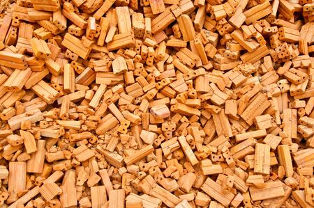 The Broken brick textureの写真素材