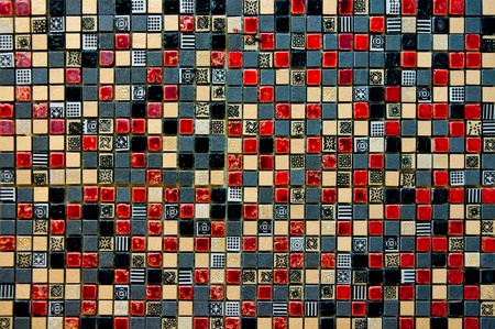 The Colorful ceramic  wall decoration