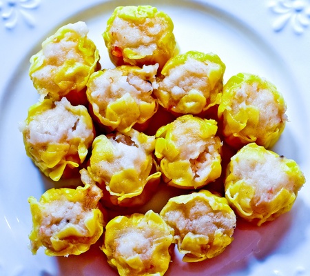 The Dumpling shrimpの写真素材