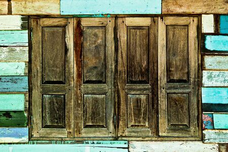 The Old windowの写真素材