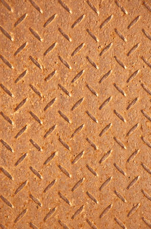 The Grunge steel floor plate background textureの写真素材