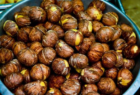 The Chestnut chinese background textureの写真素材