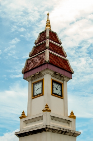 Tower clock thai styleの写真素材