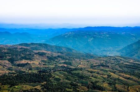 View of mountainの写真素材