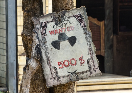 Wooden frame who is wanted